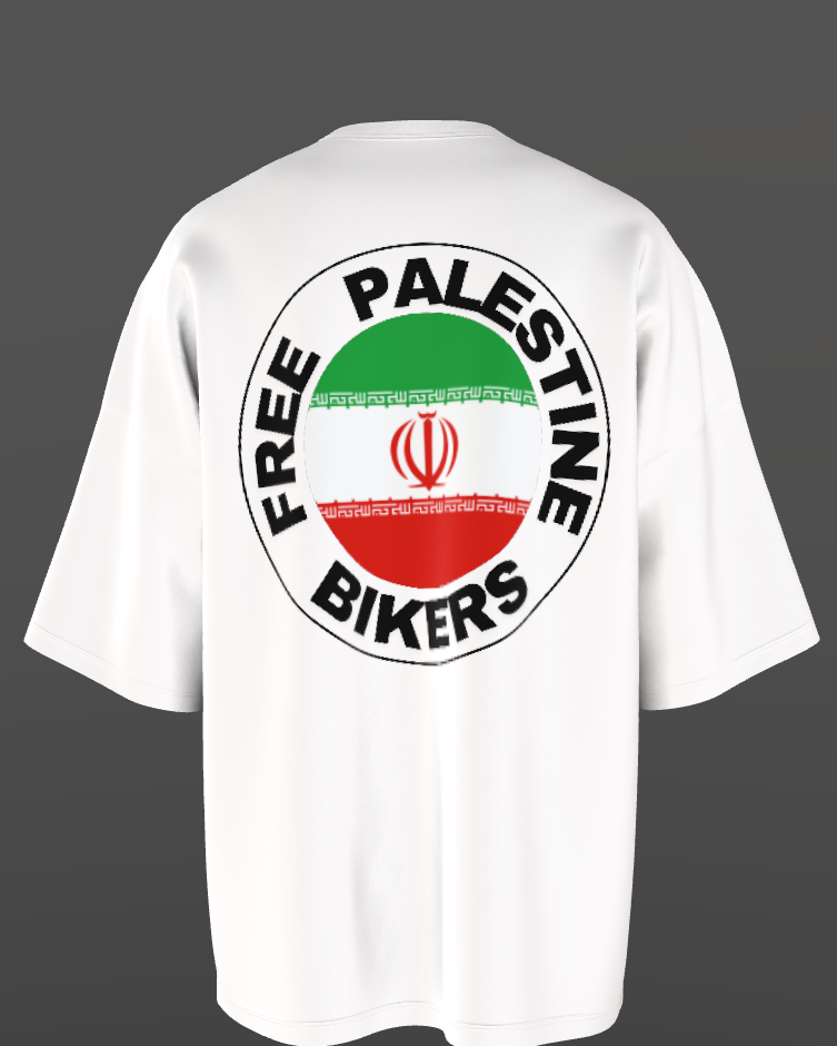 FREE PALESTINE BIKERS | T-SHIRT