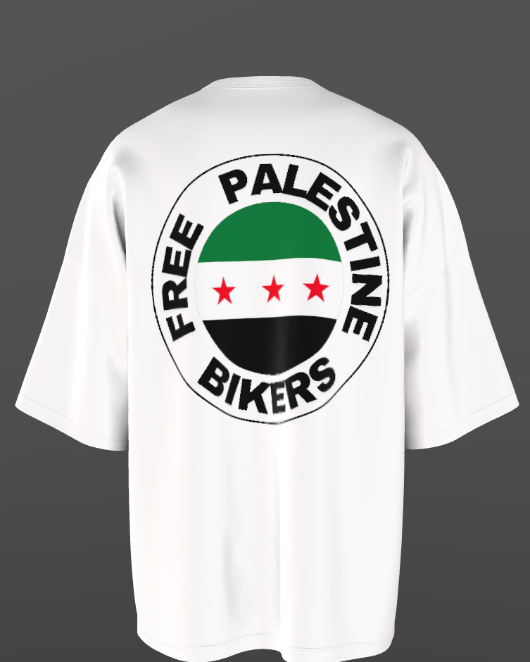 FREE PALESTINE BIKERS | T-SHIRT