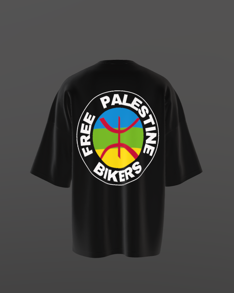 FREE PALESTINE BIKERS | T-SHIRT