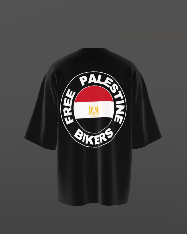 FREE PALESTINE BIKERS | T-SHIRT