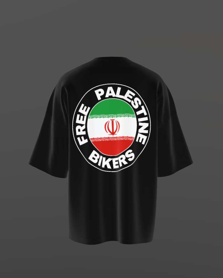 FREE PALESTINE BIKERS | T-SHIRT