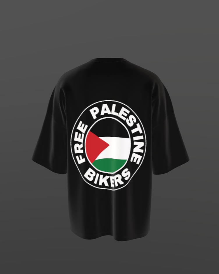 FREE PALESTINE BIKERS | T-SHIRT