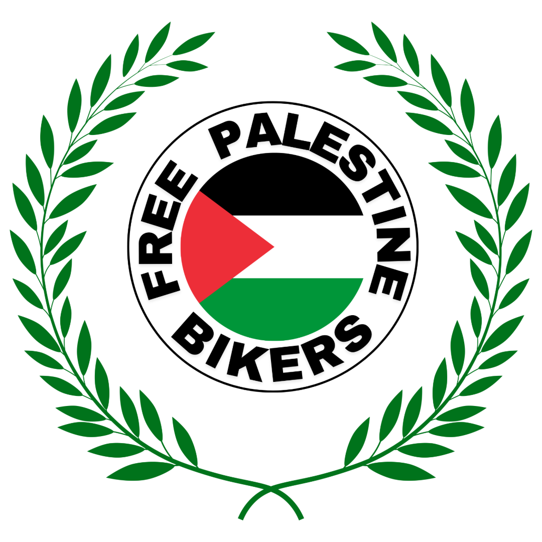 FREE PALESTINE BIKERS