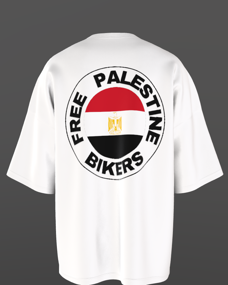 FREE PALESTINE BIKERS | T-SHIRT