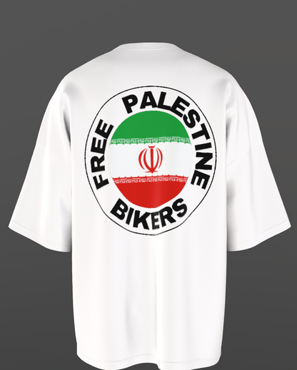 FREE PALESTINE BIKERS | T-SHIRT