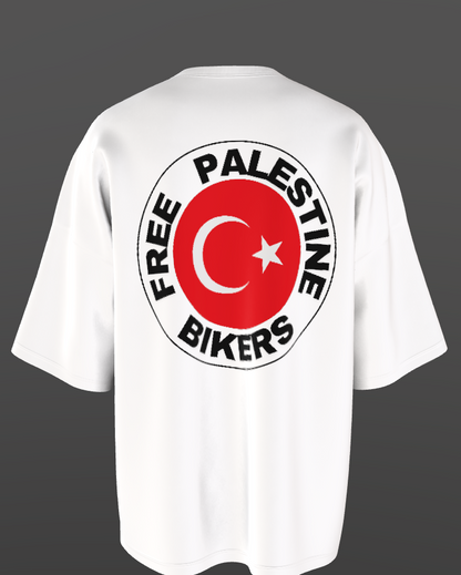 FREE PALESTINE BIKERS | T-SHIRT