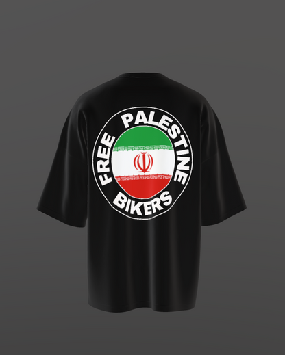 FREE PALESTINE BIKERS | T-SHIRT