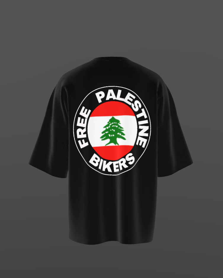 FREE PALESTINE BIKERS | T-SHIRT