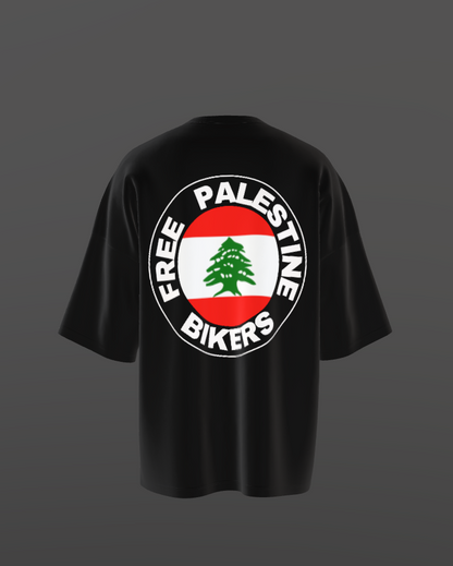 FREE PALESTINE BIKERS | T-SHIRT