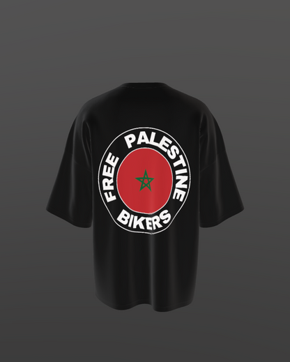 FREE PALESTINE BIKERS | T-SHIRT
