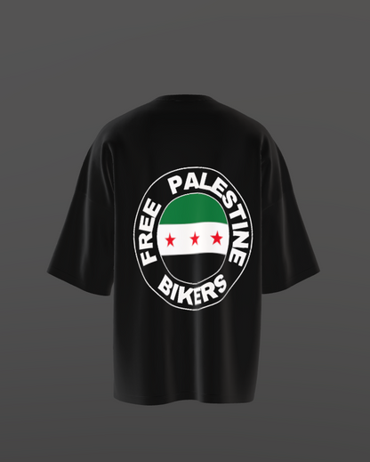 FREE PALESTINE BIKERS | T-SHIRT